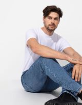 Farmerice - Straight model - tamno-plava