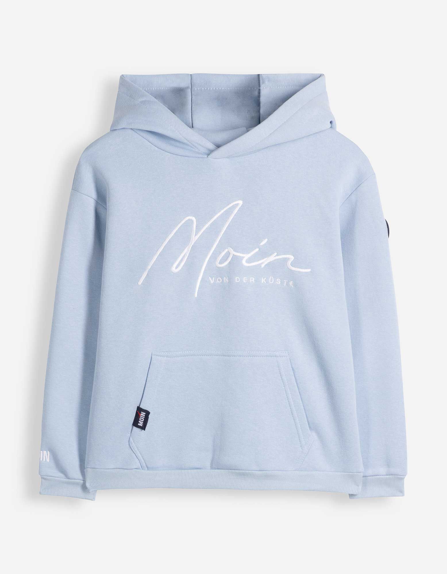 Sweatshirt - Print - Hellblau
