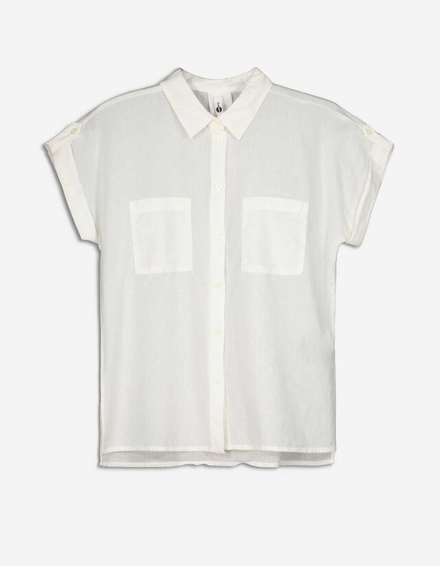 Bluza - Oversized Fit - bijela