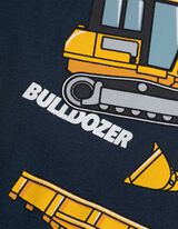 T-shirt - Stampa frontale - blu scuro