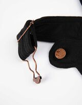 Marškinėlių ilgomis rankovėmis ir šliaužtinukų rinkinys - Pelytė Minė - juodas