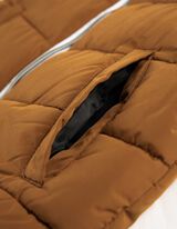 Steppelt mell&eacute;ny - F&eacute;nyvisszaverő - vil&aacute;gos barna