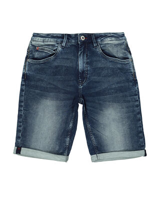 Herren Jeansshorts mit fixiertem Beinumschlag