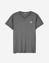 T-Shirt - Serafino-Ausschnitt