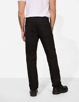 Hose - Straight Fit - schwarz