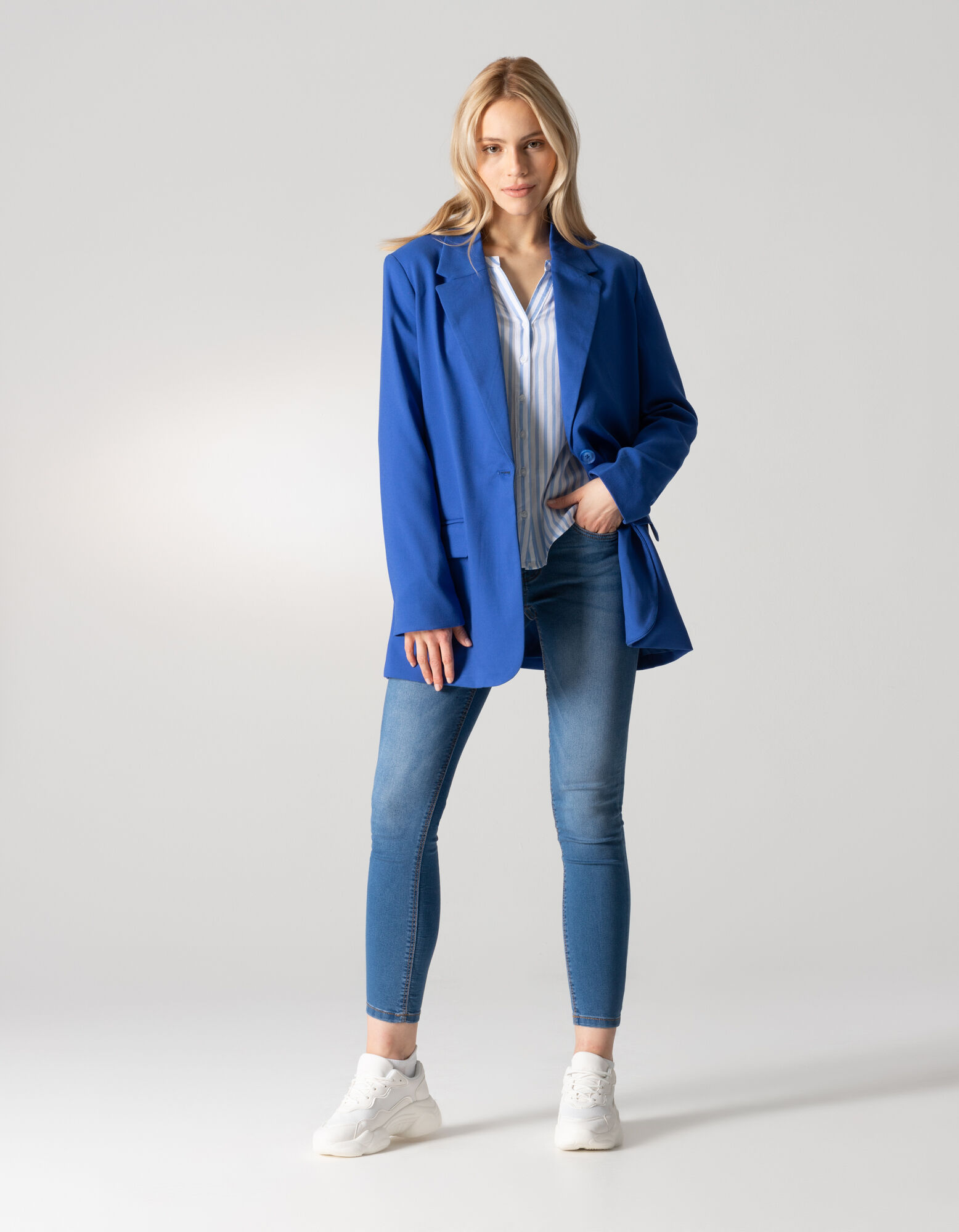 Damen Blazer - Oversized Fit   