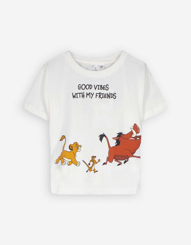 T-Shirt - König der Löwen - weiß