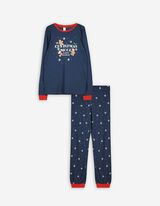 Herren Pyjama Set aus Langarmshirt und Hose  - Weihnachten
