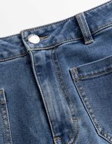 Dž&iacute;ny - &Scaron;irok&yacute; střih Wide Fit - modra