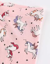 Legging - Print all-over - roze