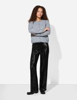 Nadrág - Magas derekú - fekete