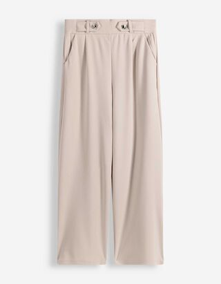 Culotte - Webstoff - beige