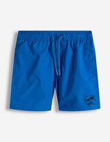 Badehose - einfarbig - blau
