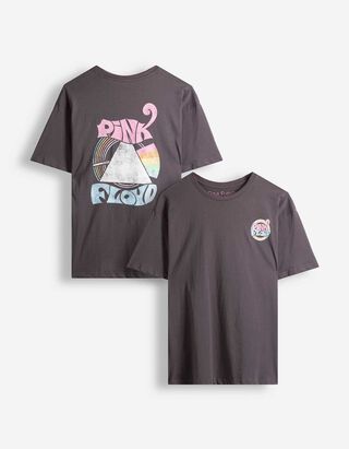 T-Shirt - R&uuml;ckenprint - Dunkelgrau