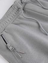 Jogginghose - Weites Bein - grau