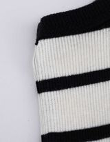 Majica bez rukava - Rebrasti - bijela