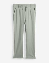 Kalhoty - Klasick&yacute; střih Regular Fit - Khaki zelen&aacute;
