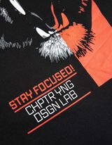 Marškinėliai - Su paveikslėliais - juodas