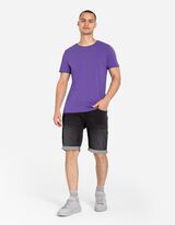 Majica - Pamuk - tamno-ljubicasta