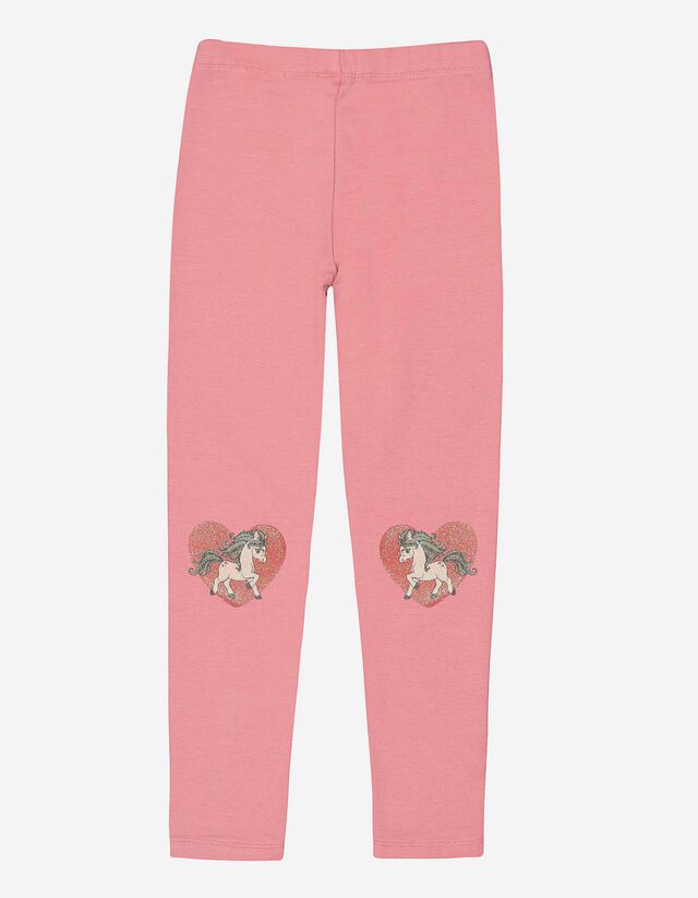 Mädchen Leggings - Glitzerprint