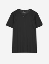 T-Shirt - T-Shirt-Ausschnitt - schwarz