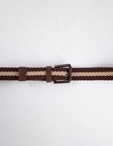 Opasek - Přezka s hrotem - hneda