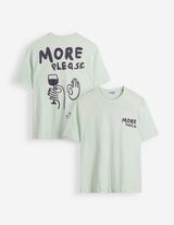 T-Shirt - Print - Gr&uuml;n