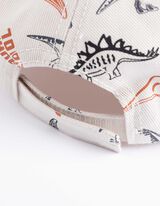 Bejzbol kačket - &Scaron;areni print - bela