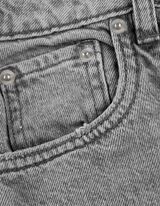 Jeans - Used-Look - grau