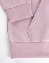 Mikina s kapucňou - Zmes bavlny - ruzova