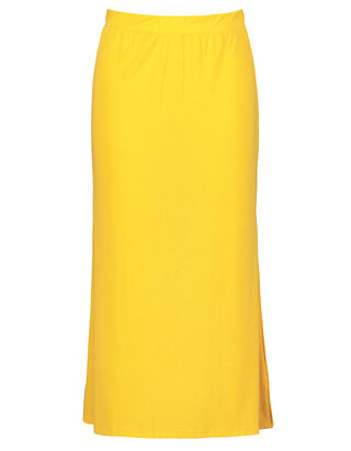 Damen Midirock mit Seitenschlitz