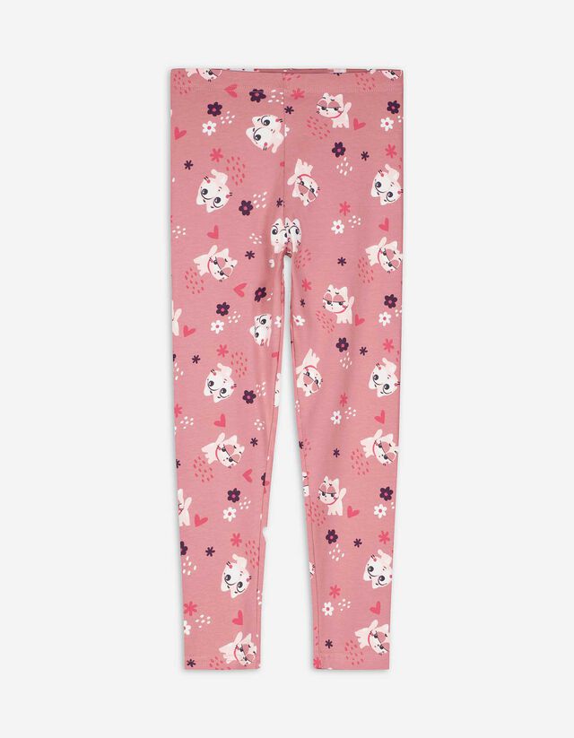 Legging - Print all-over - lila
