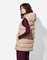 Steppelt mellény - Normál fazon - bézs