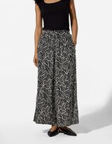 Culotte - Wide Fit - Wei&szlig;