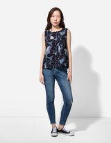 Bluza - &Scaron;areni print - plava