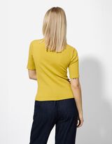 Polokošile - Směs bavlny - tmave zluta