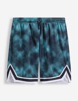 Souprava trička a kalhot - S&iacute;ťovina - tmave modra