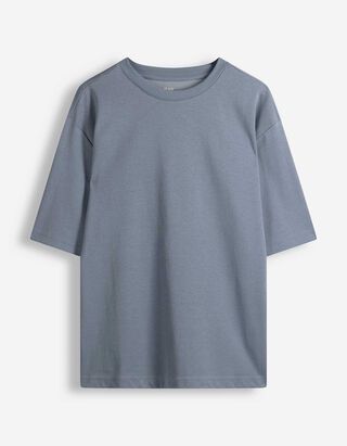 T-Shirt - Oversized Fit - Petrol