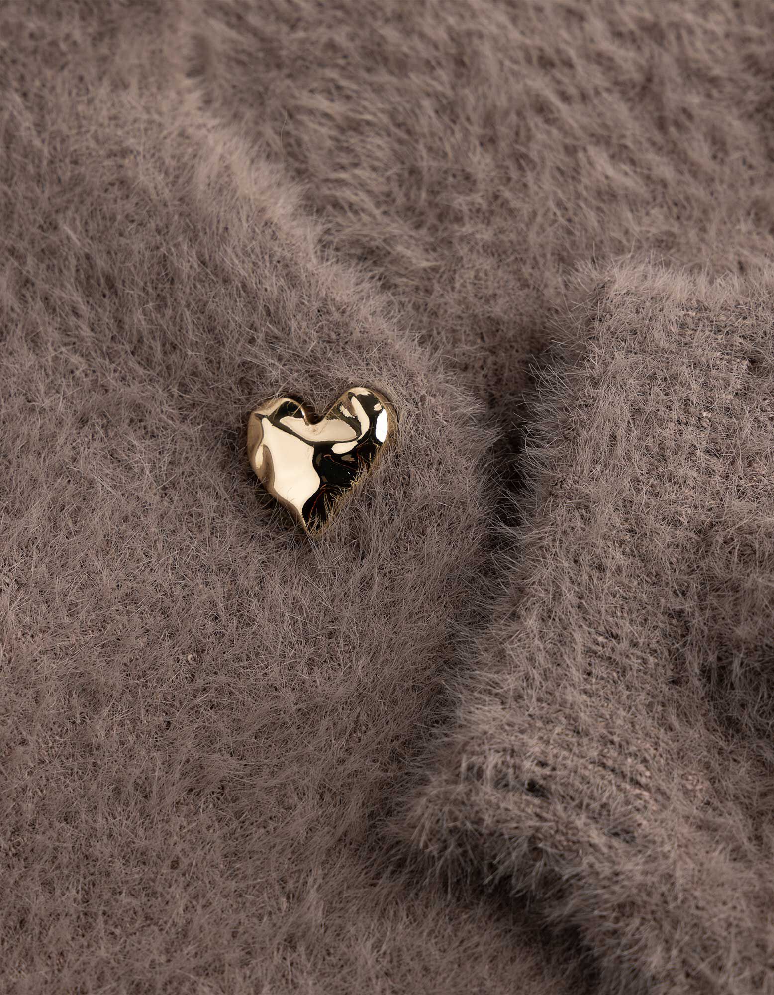 Cardigan - Knopfleiste - Braun