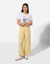 T-Shirt - Frontprint - wei&szlig;