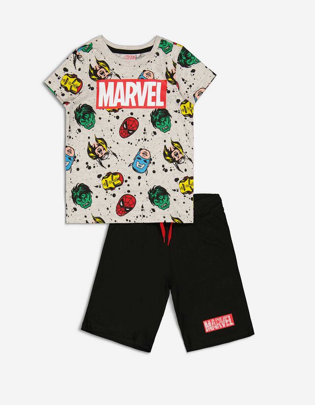 Majica kratkih rukava - Marvel - svijetlo siva