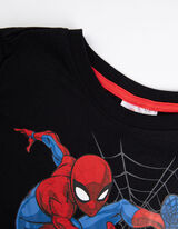 Marškinėliai ilgomis rankovėmis - Žmogus Voras - juodas