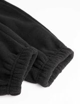 Tepláky - Flís - cierna