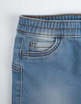 dżinsy - w znoszonym stylu - jasny niebieski