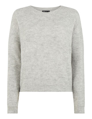Damen Pullover mit Rippenstruktur