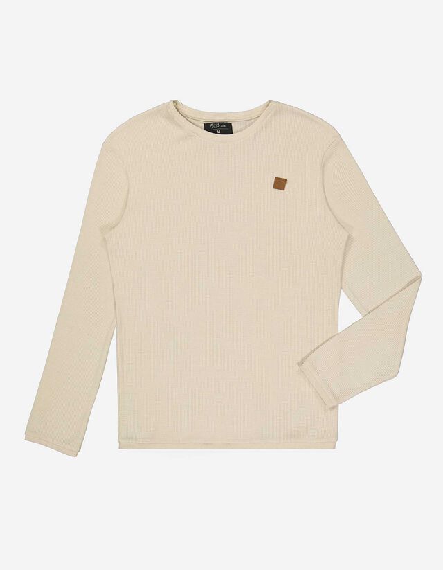 Herren Pullover - Labelpatch