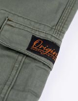 Bermude  - jednobojna - tamno-zelena