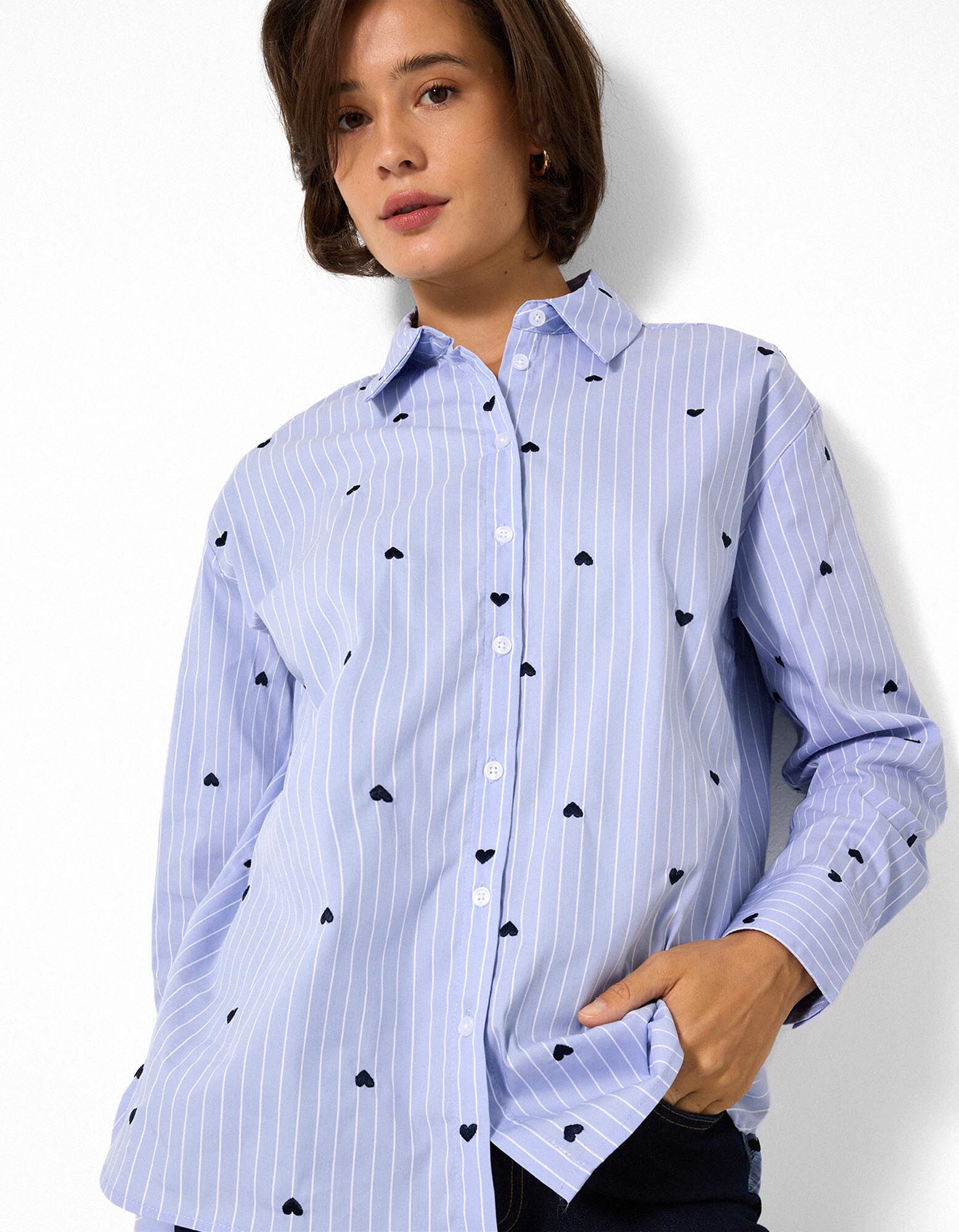 Blouse - Lichtblauw