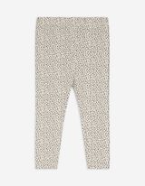 Set aus Kleid und Leggings - Musselin - beige