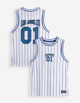 Tanktop - Mesh - wei&szlig;